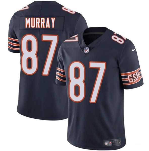 Men & Women & Youth Chicago Bears #87 Jordan Murray Navy 2025 Vapor Stitched Jersey,We sell and wholesale Men & Women & Youth Chicago Bears #87 Jordan Murray Navy 2025 Vapor Stitched Jersey on line form chian!